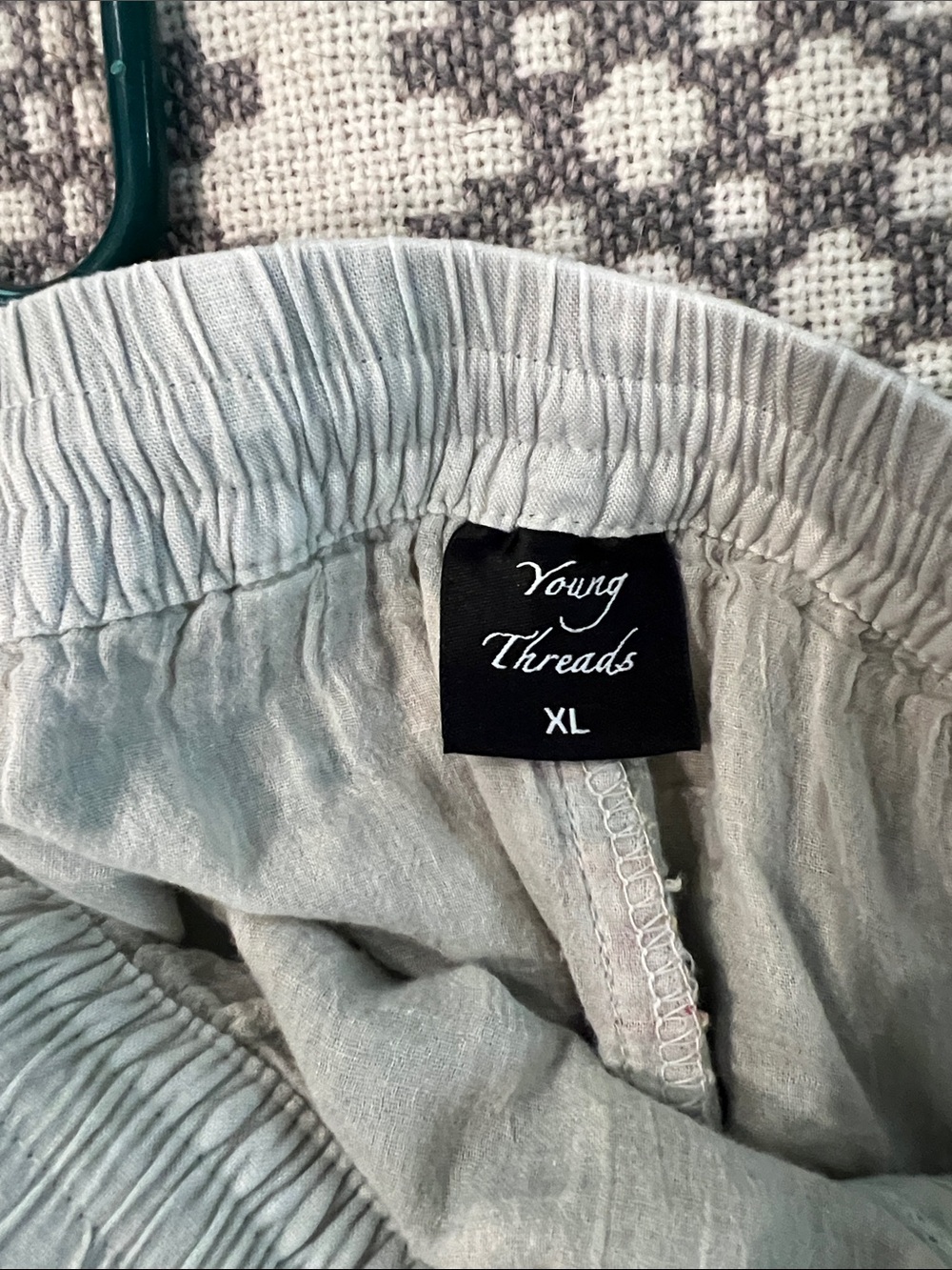 Boho Floral Patchwork pants  - Multi - Picture 5 of 5